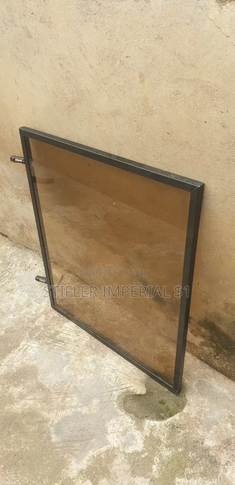 Metal Frame With Solid Tinted Glass