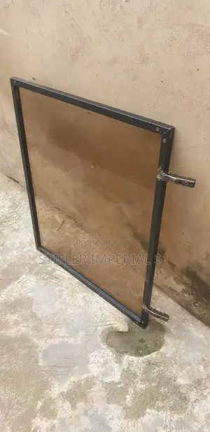 Metal Frame With Solid Tinted Glass