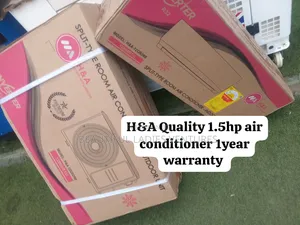 H&A 1.5HP Split System AC Quiet, Powerful & Fast Cooling for Your Home