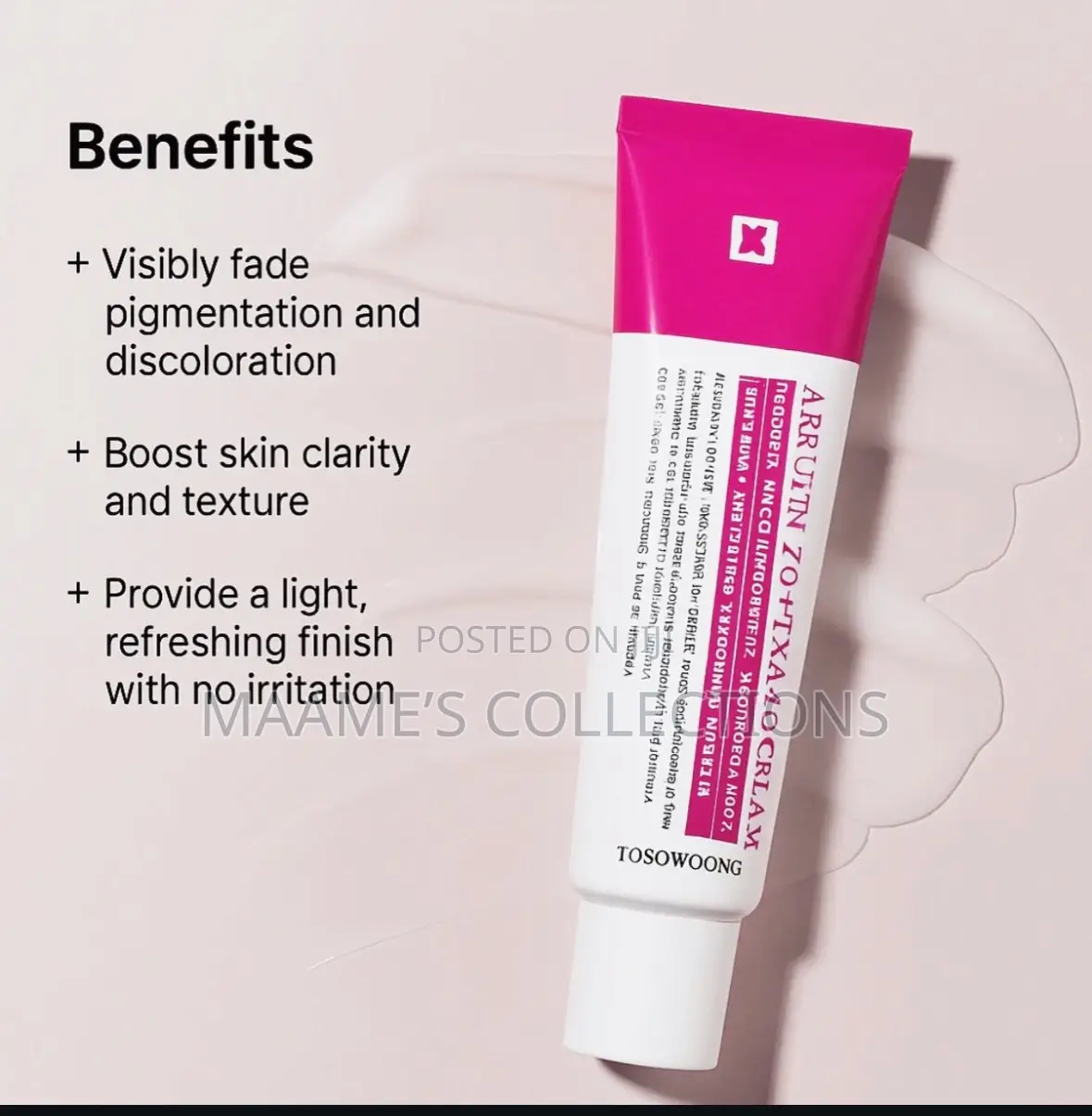 Tosowoong Arbutin 7.0 + TXA 4.0 Brightening Cream – 50ml