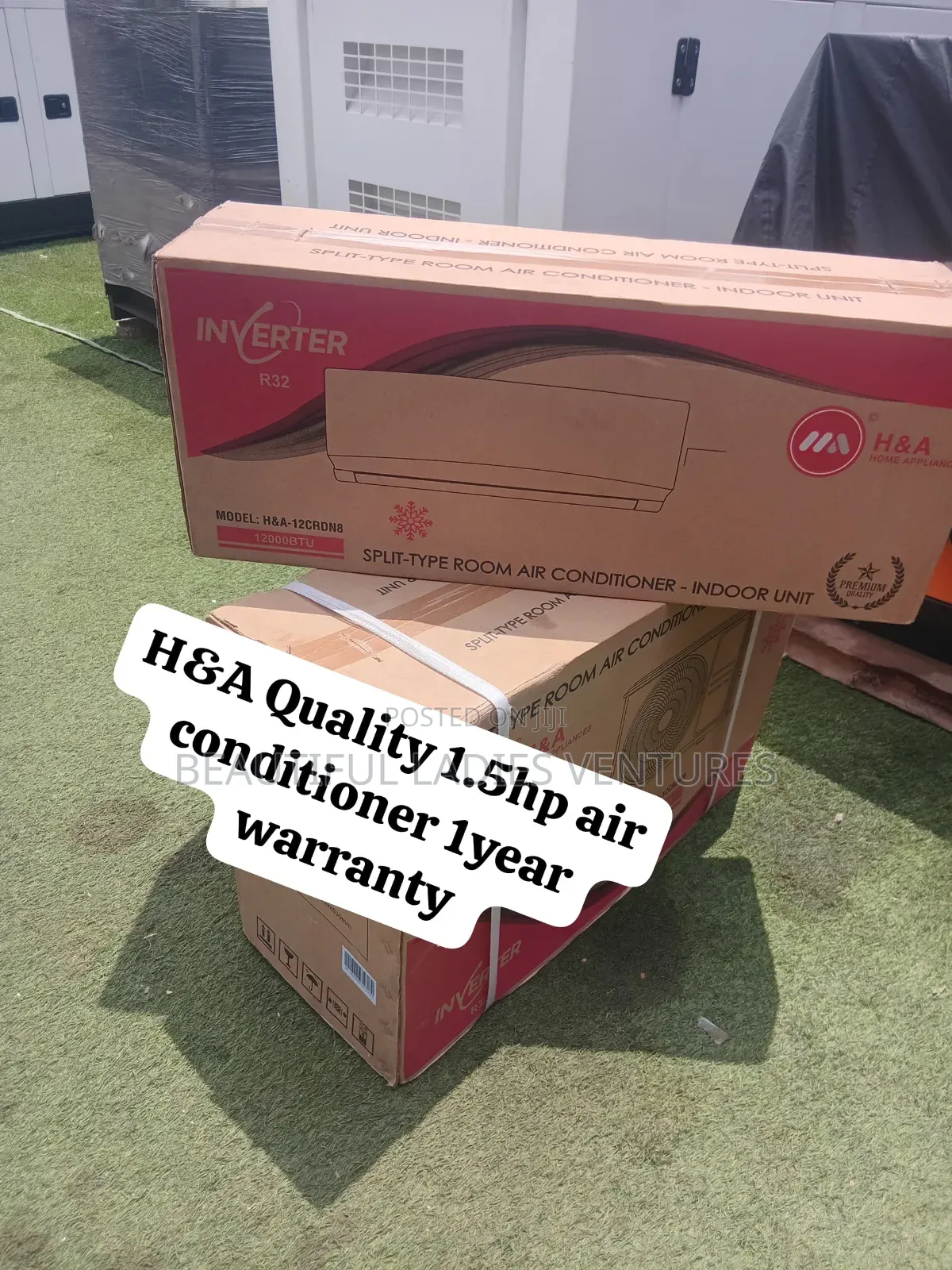 H&A 1.5HP Air Conditioner Fast Cooling, Quiet Performance & Comfort