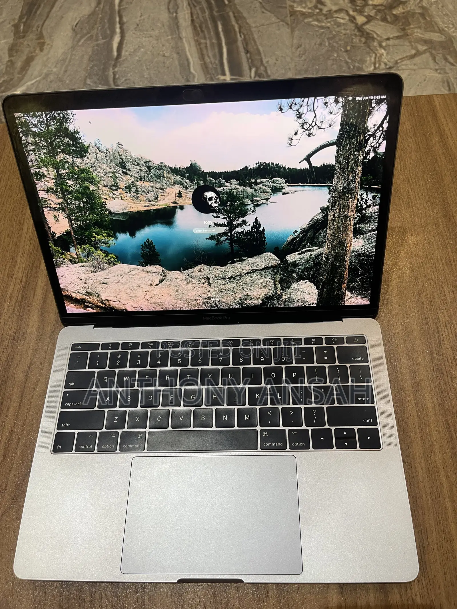 Laptop Apple MacBook Pro 2017 16GB Intel Core i5 SSD 512GB