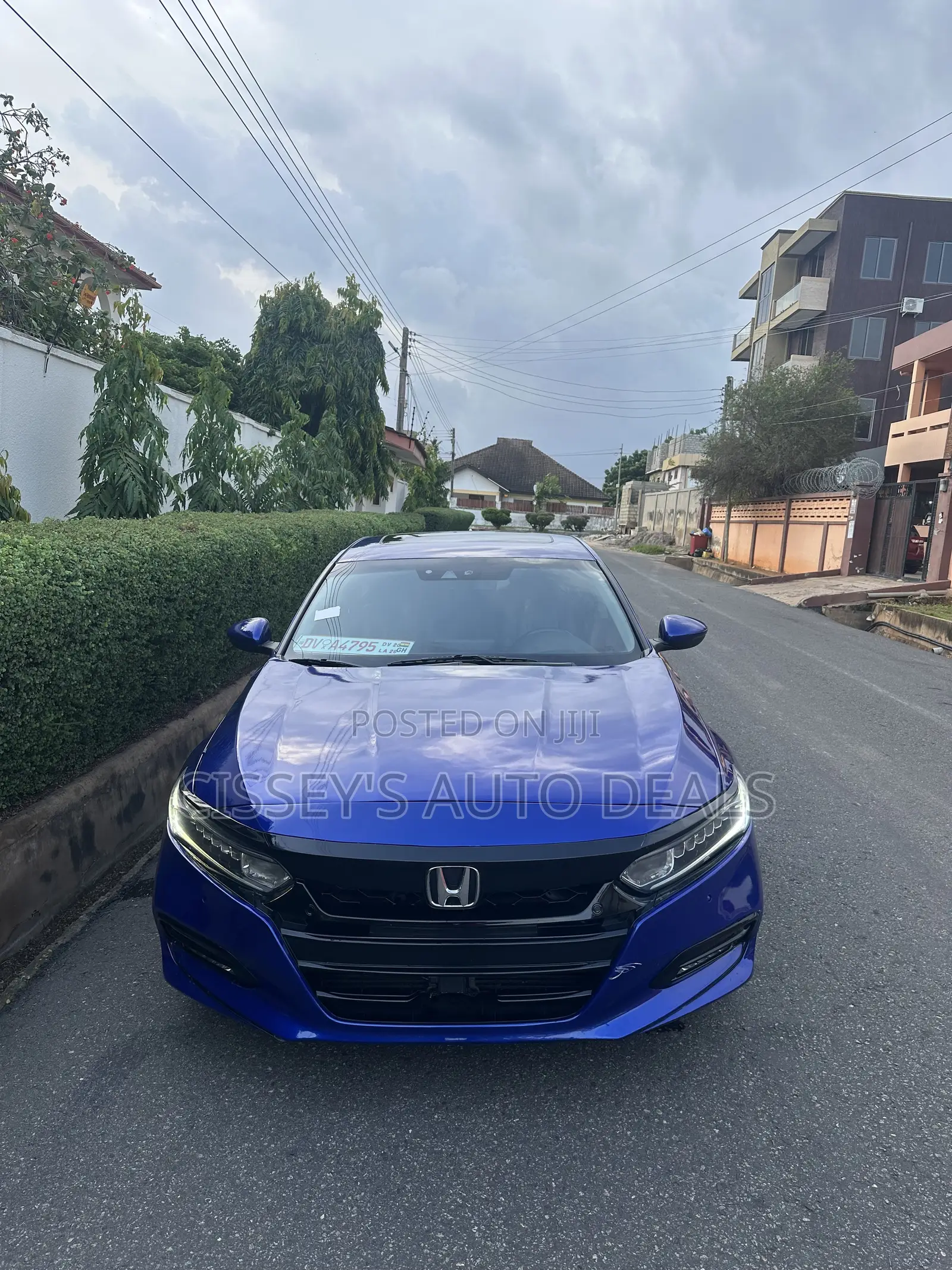 Honda Accord Touring 2018 Blue