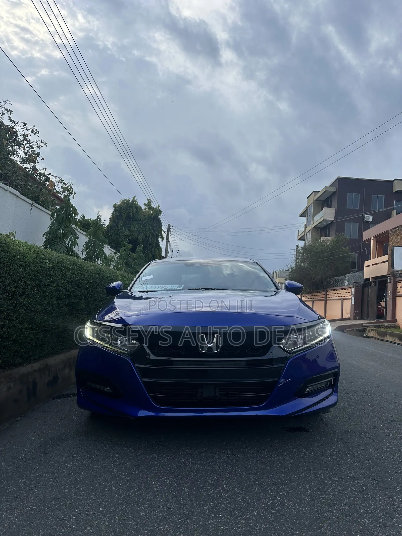 Honda Accord Touring 2018 Blue