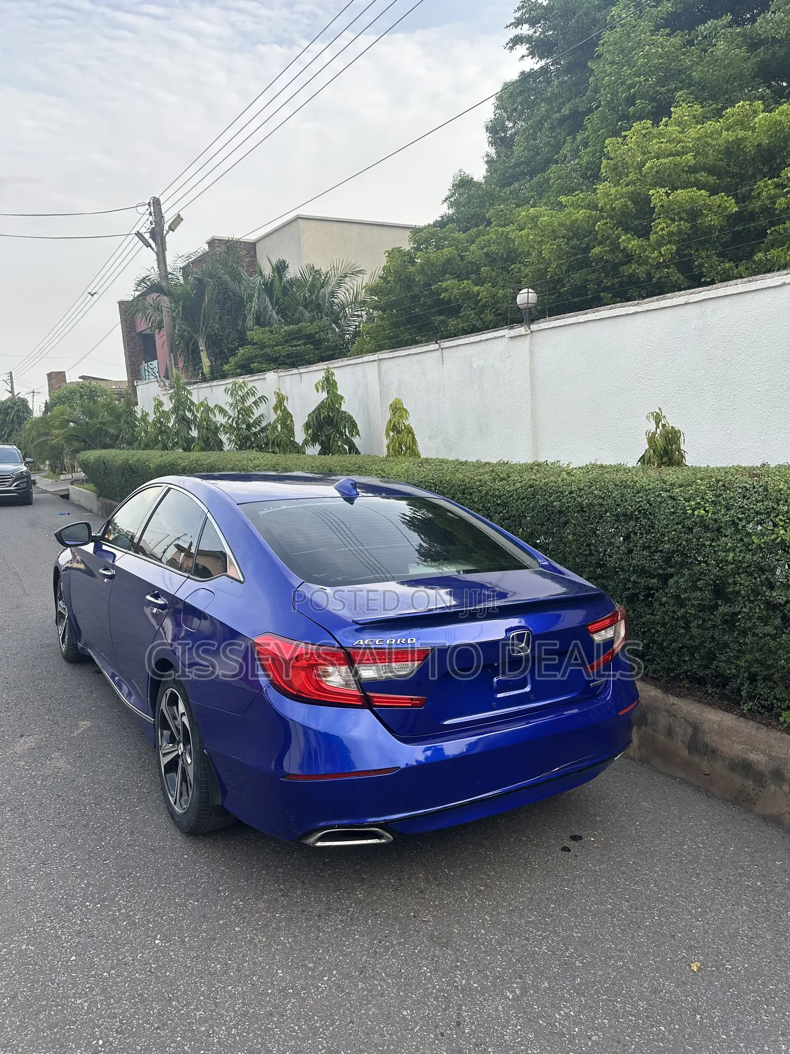 Honda Accord Touring 2018 Blue