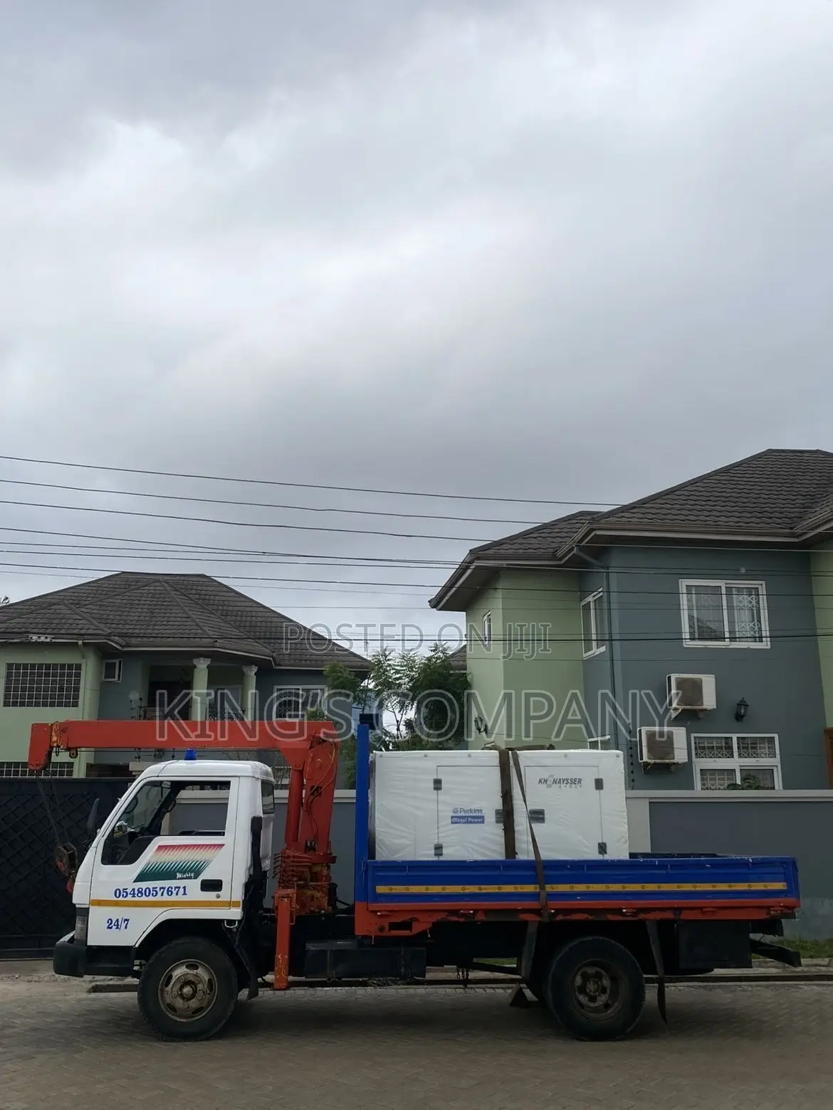 Crane Self-Loader Truck