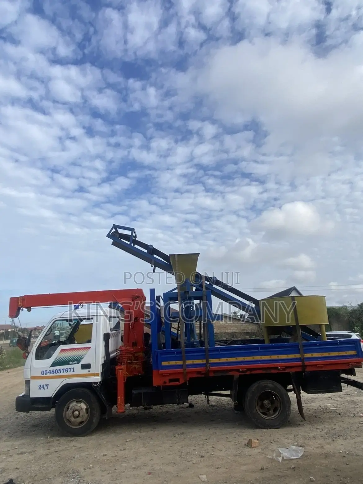 Crane Self-Loader Truck