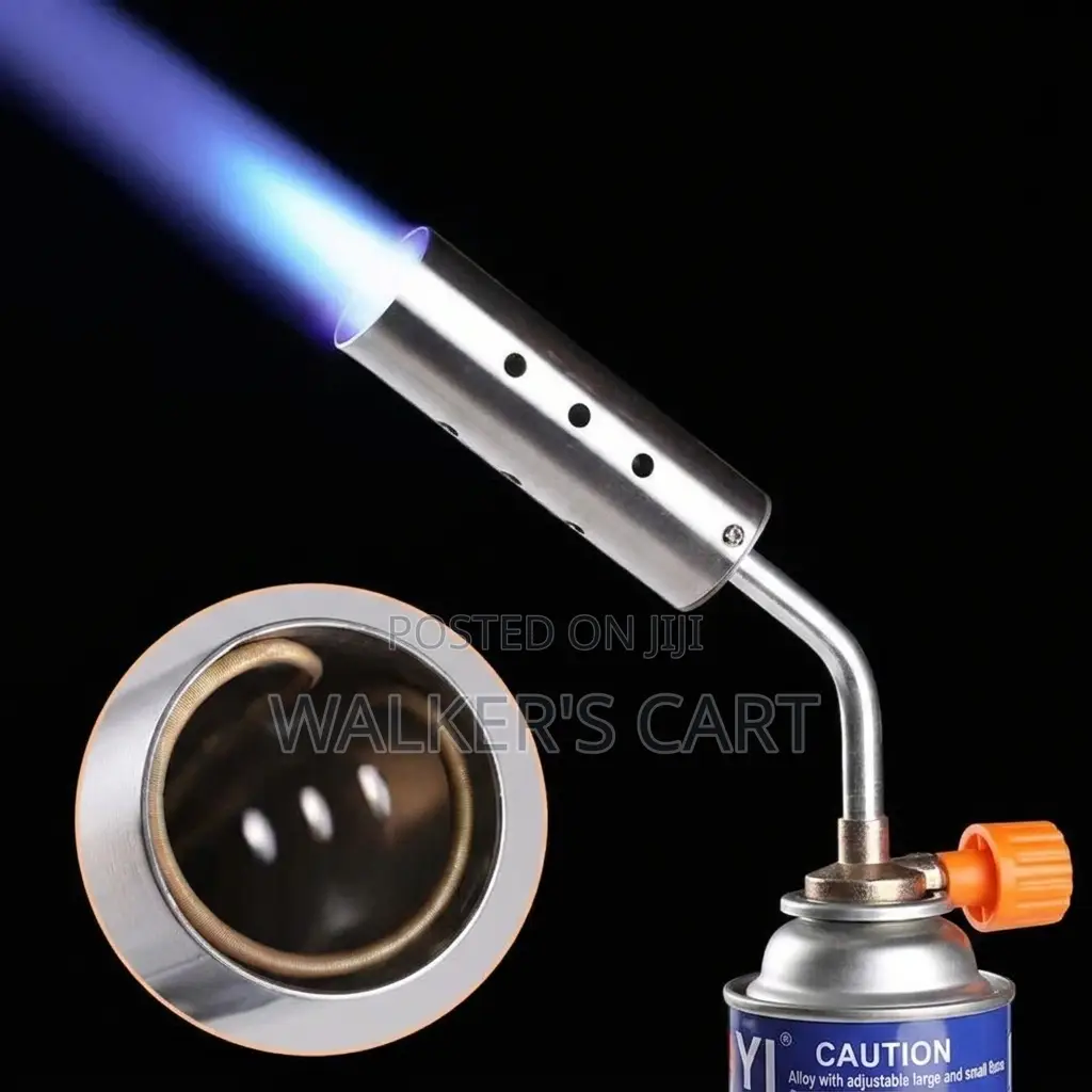 Multi-Purpose Portable Gas Blowtorch With 2 Canister Set