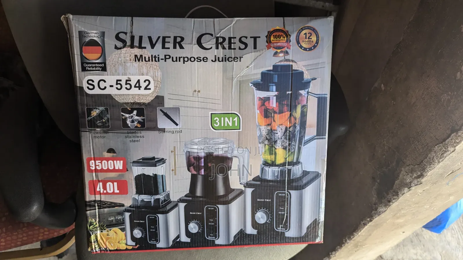 Silver Crest Blender