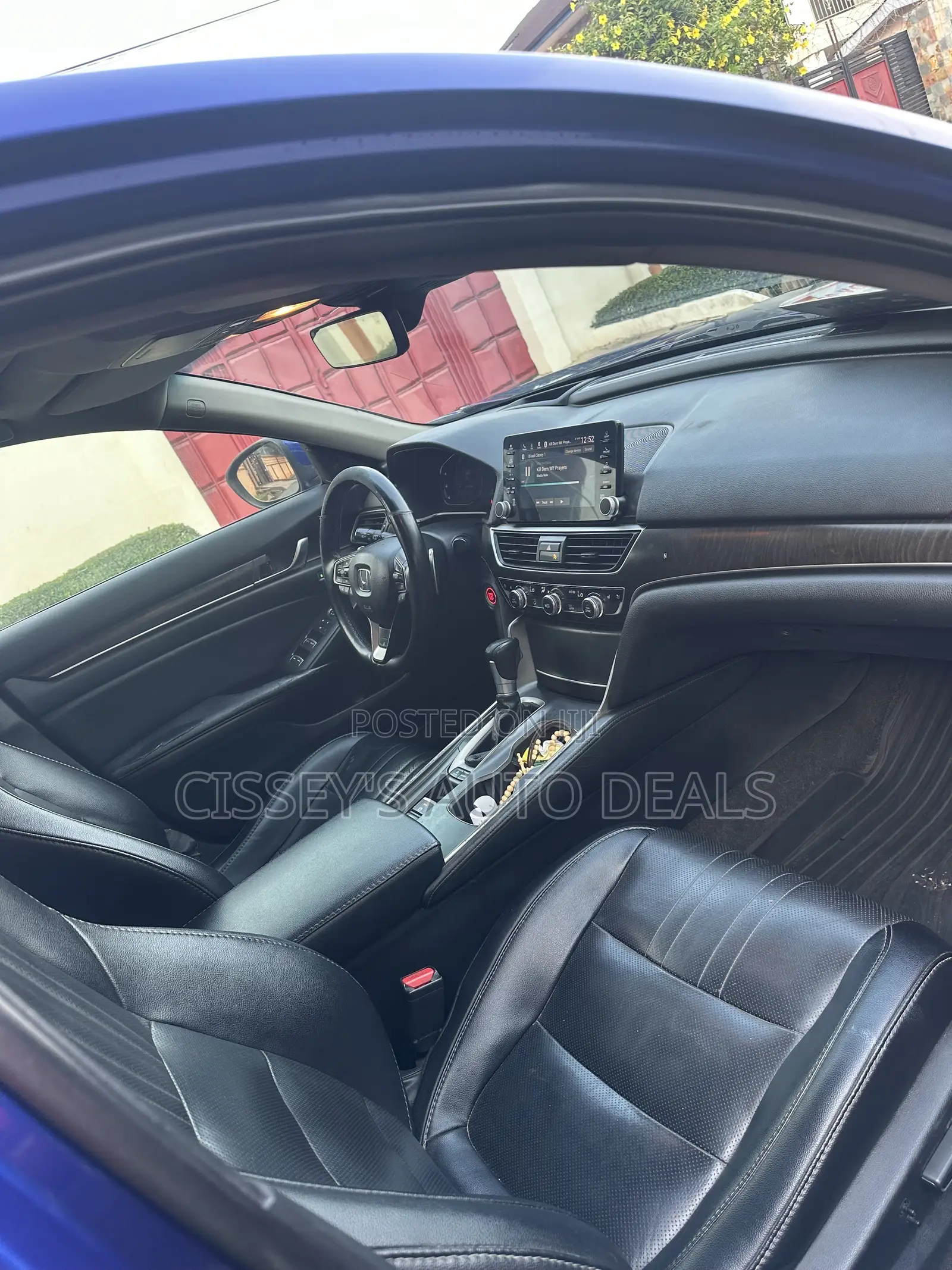 Honda Accord Touring 2018 Blue