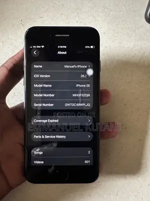 Apple iPhone SE (2020) 64 GB Black