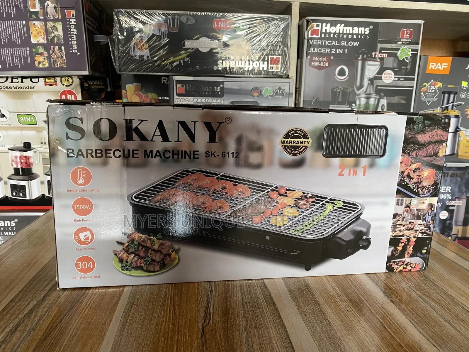 SOKANY Stainless Steel Barbecue Machine 304