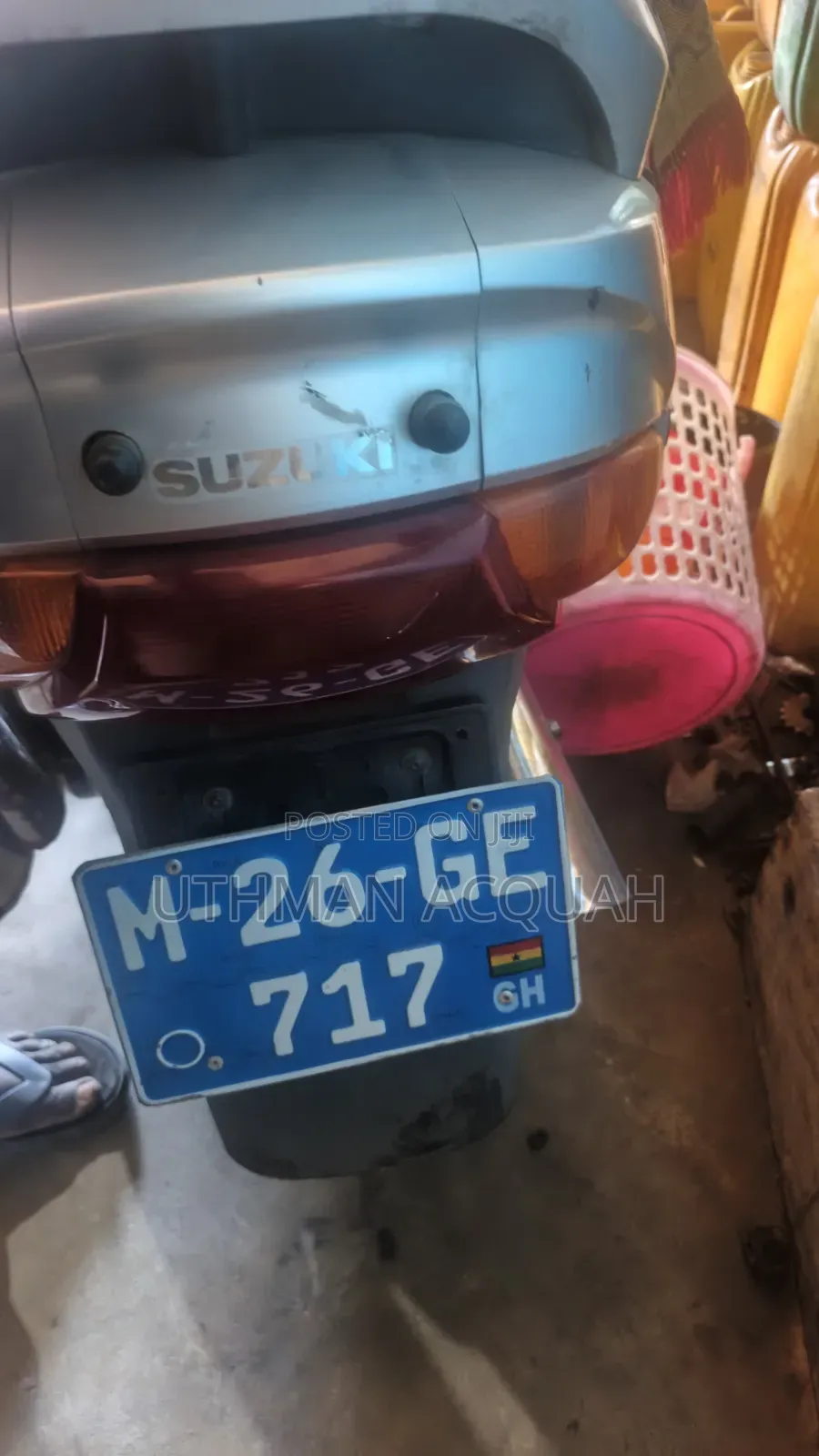 Suzuki Burgman 2018 Silver