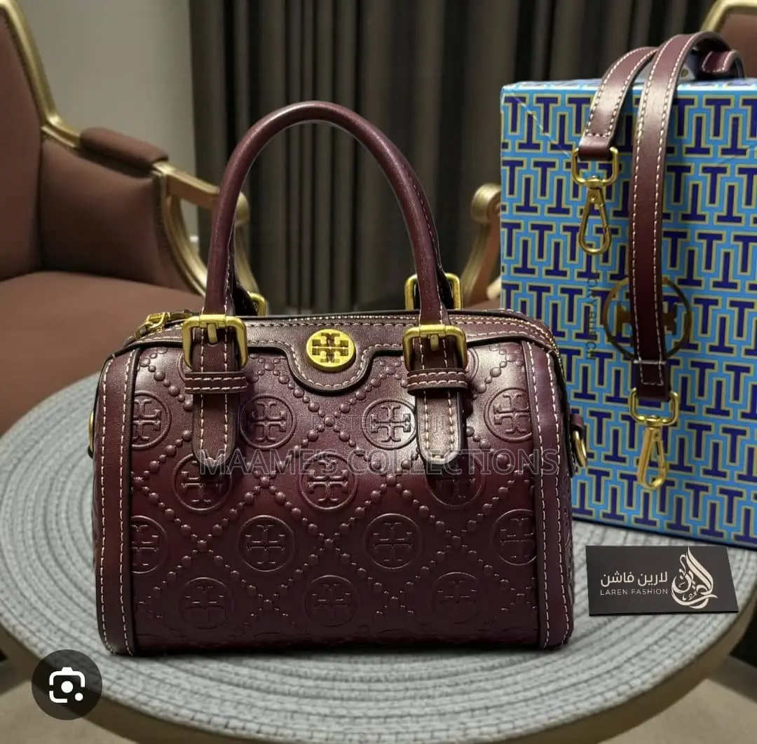 Tory Burch T Monogram Petite Barrel Women’s HandBag ( in a Box )