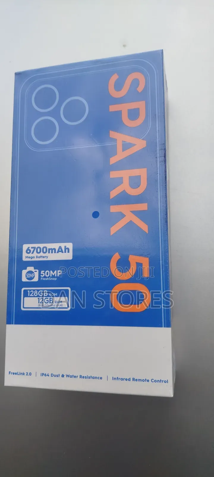 New Tecno Spark 50 128 GB Gold