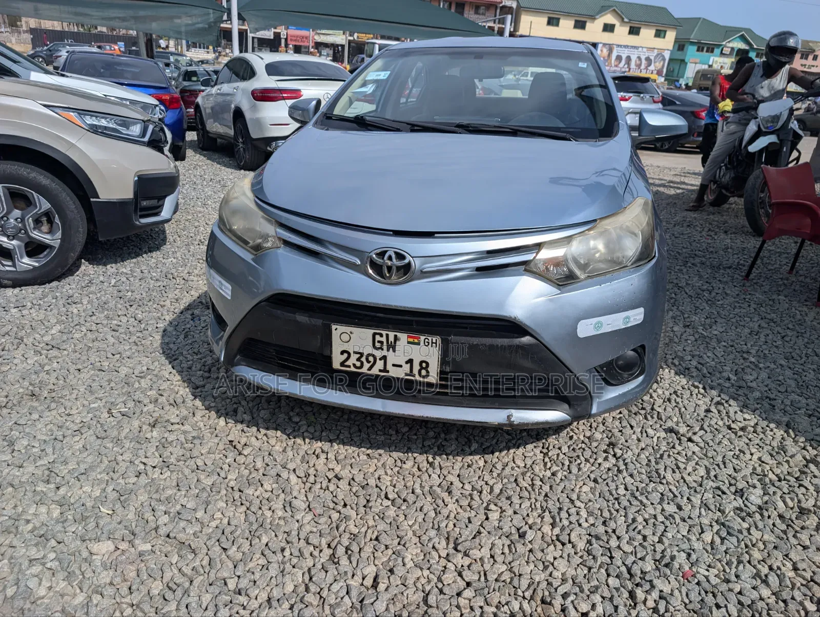 Toyota Yaris 2017 Blue