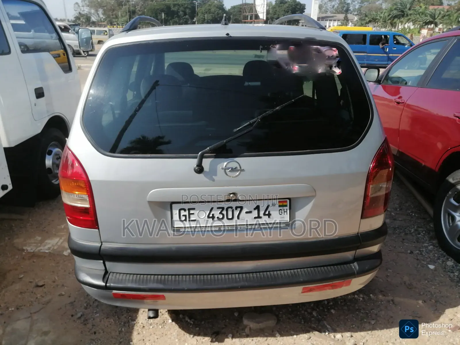Opel Zafira 2005 Silver