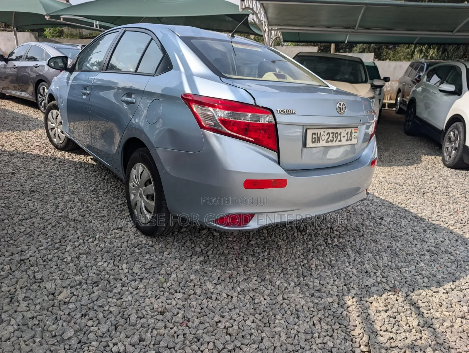 Toyota Yaris 2017 Blue