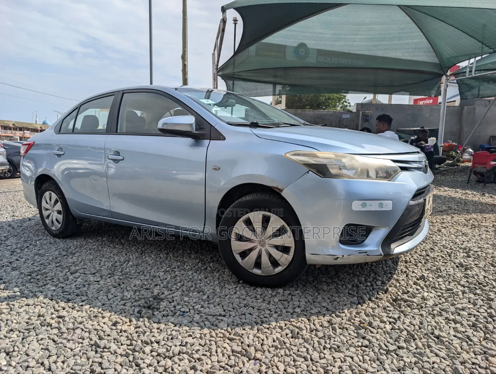 Toyota Yaris 2017 Blue