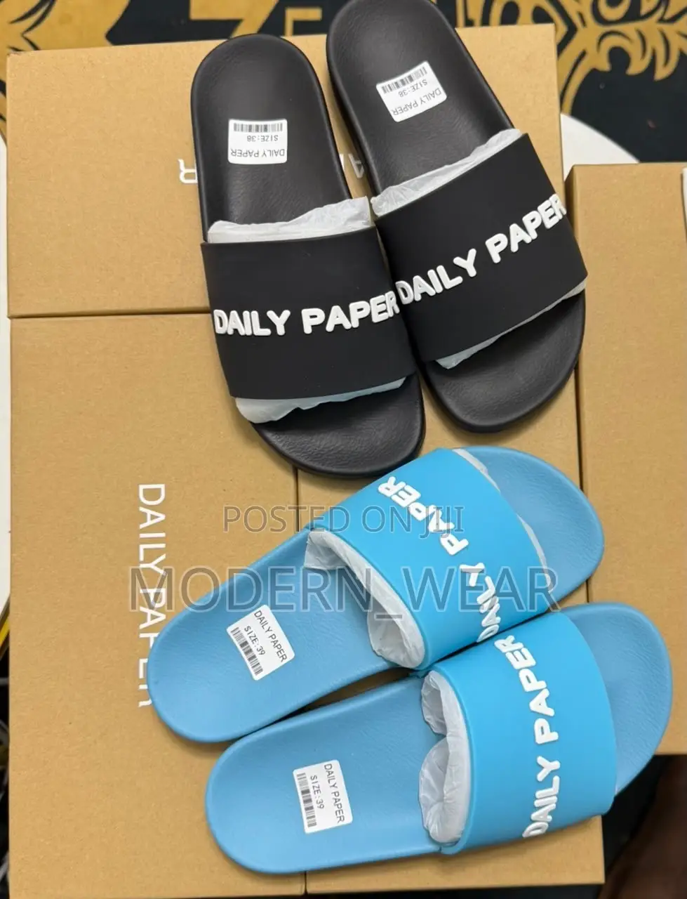 Daily Paper Slippers