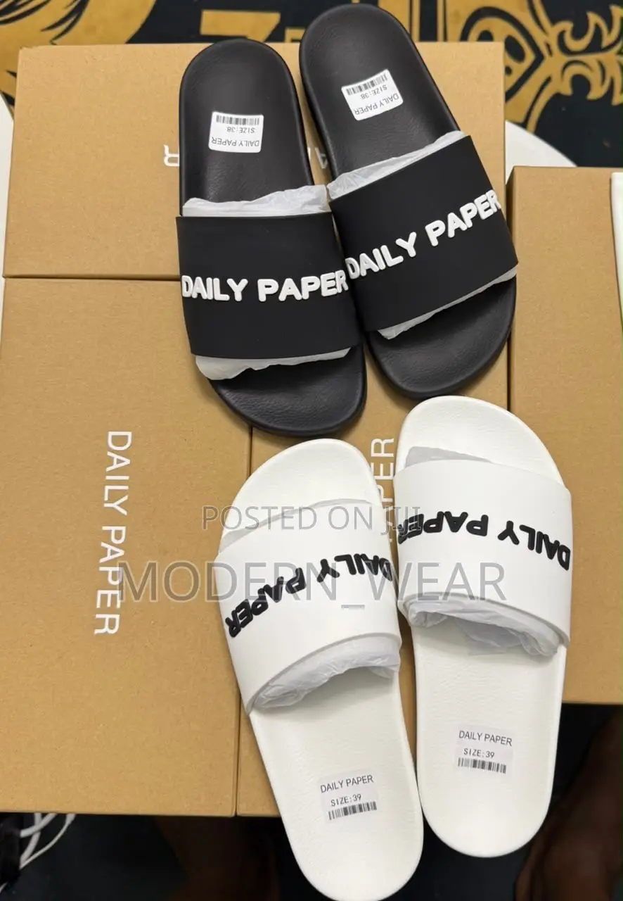 Daily Paper Slippers