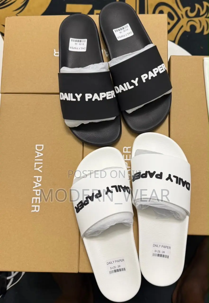 Daily Paper Slippers