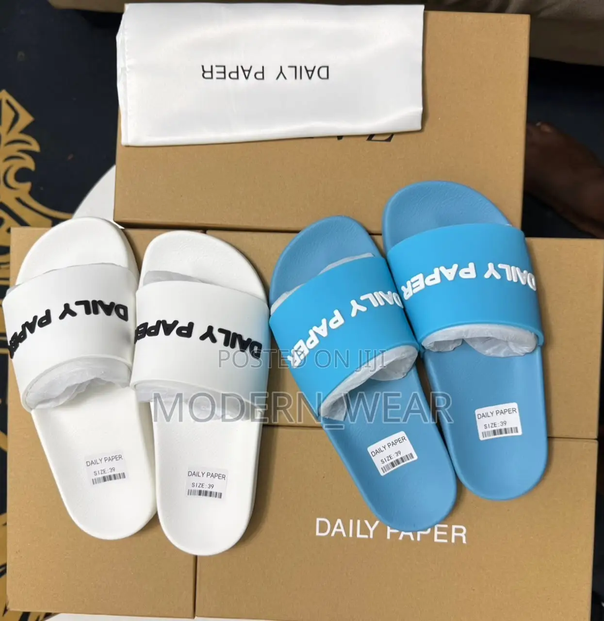 Daily Paper Slippers