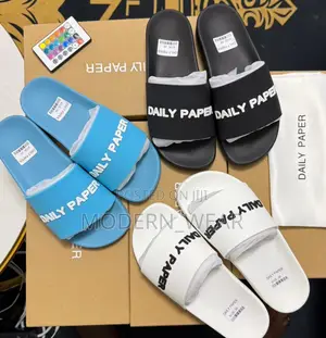 Daily Paper Slippers