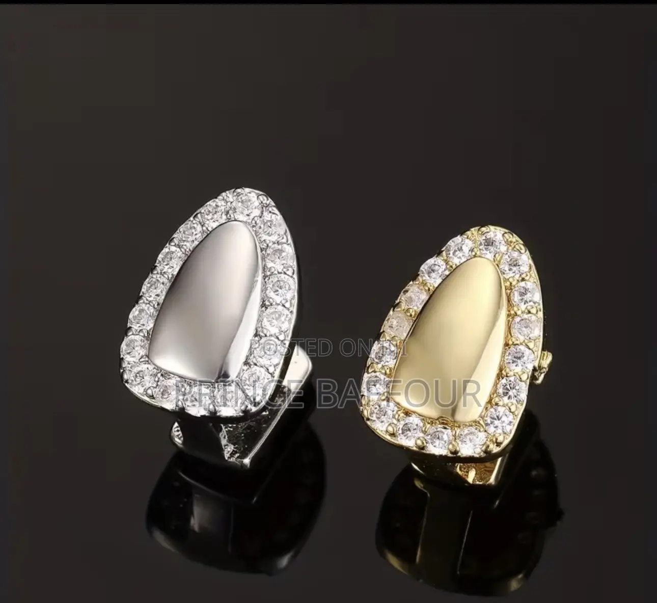 Hip Hop Teeth / Simple Gold Grillz