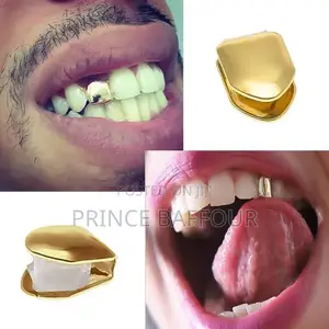 Hip Hop Teeth / Simple Gold Grillz