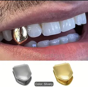 Hip Hop Teeth / Simple Gold Grillz