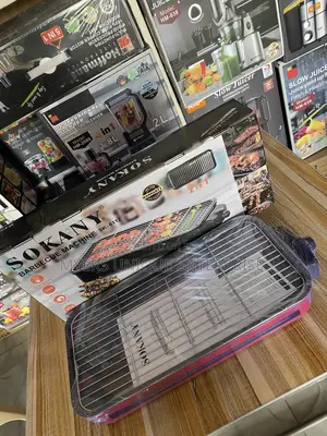 Portable Electric Barbecue Grill - No Charcoal Needed