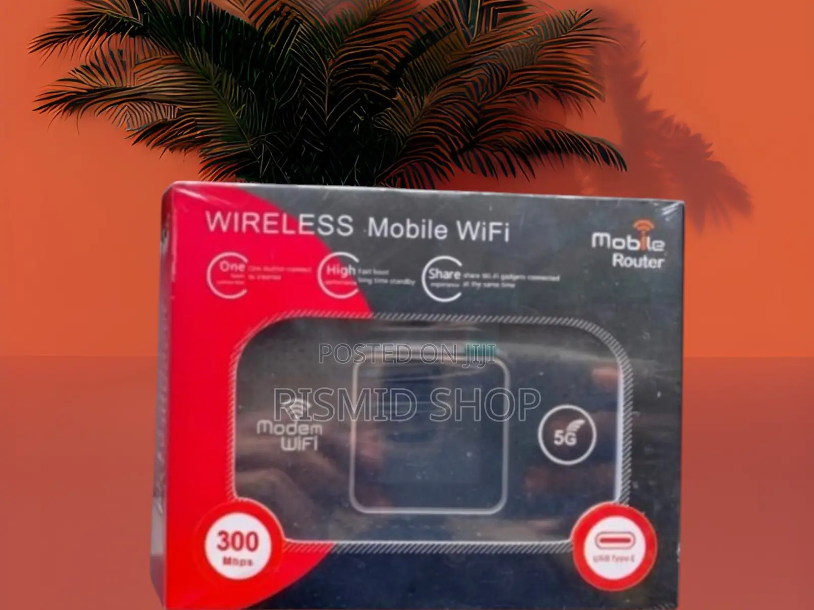Portable High-Speed 5G LTE Internet Router – 300Mbps