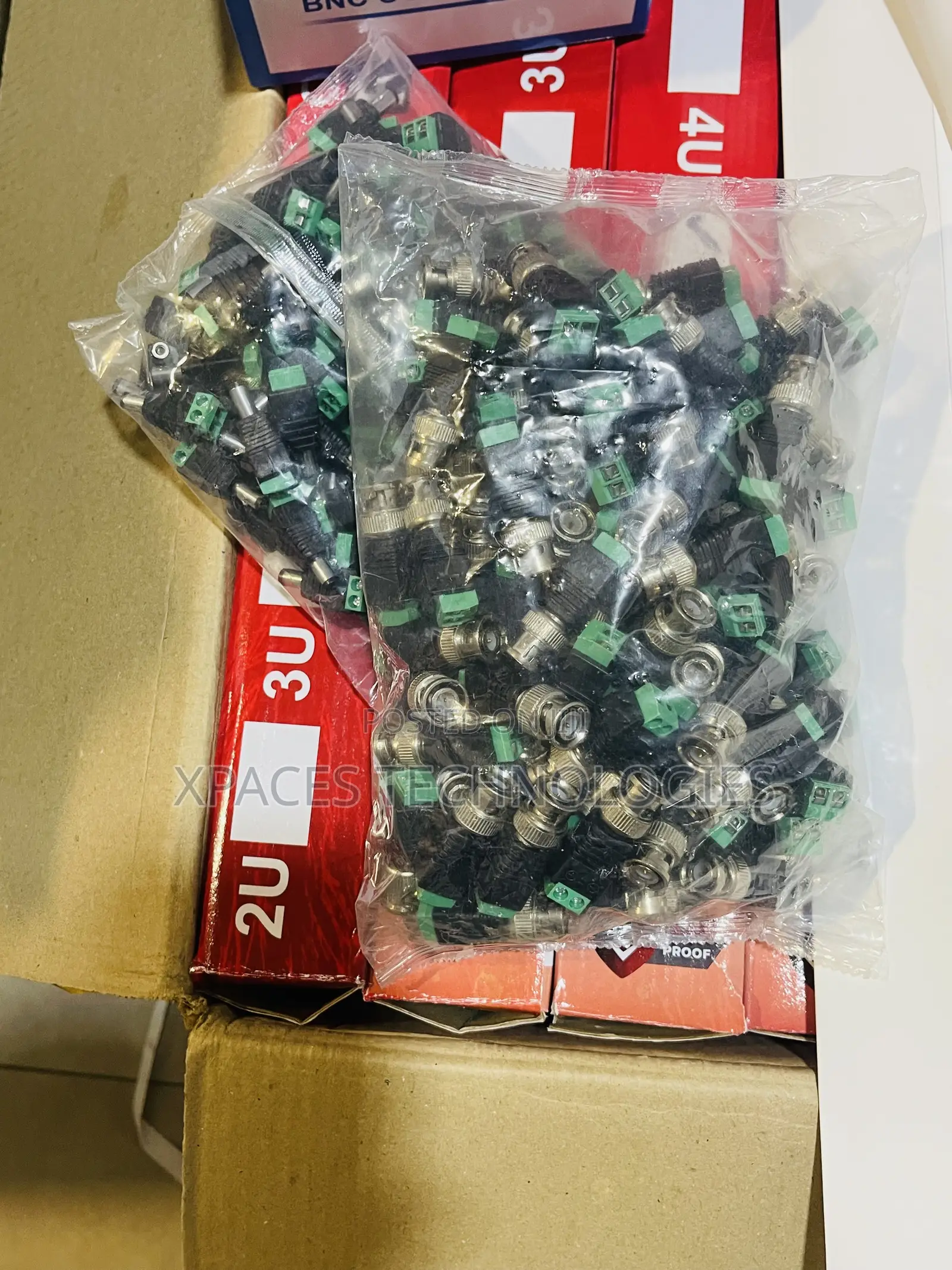 CCTV Camera Connector BNC Straight Male