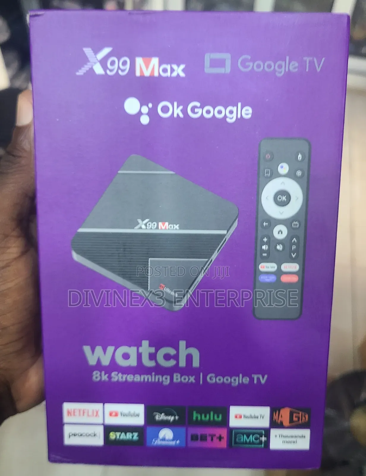X99 Max Google TV Streaming Box
