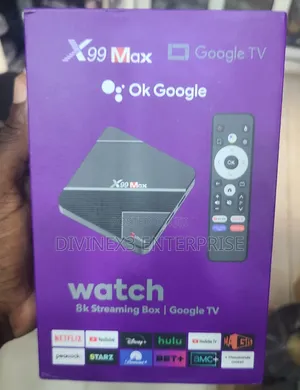 X99 Max Google TV Streaming Box