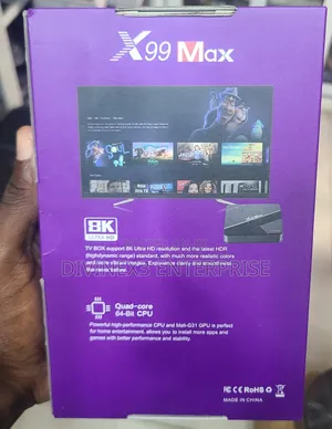 X99 Max Google TV Streaming Box