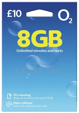 UK O2 SIM Card