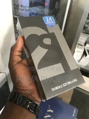 New Samsung Galaxy S21 Ultra 5G 256 GB Silver
