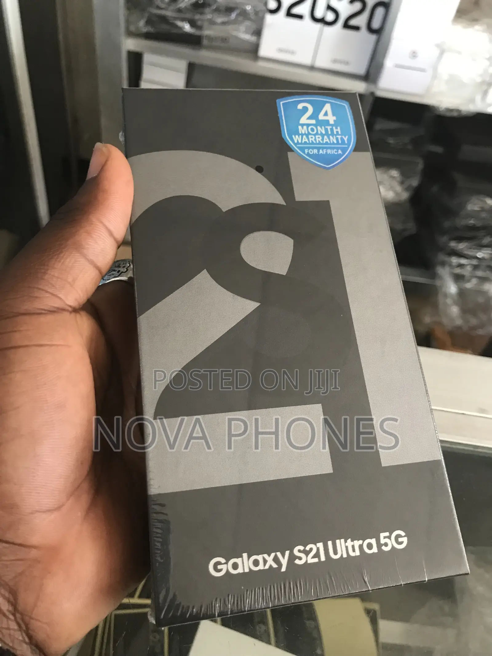 New Samsung Galaxy S21 Ultra 5G 256 GB Silver