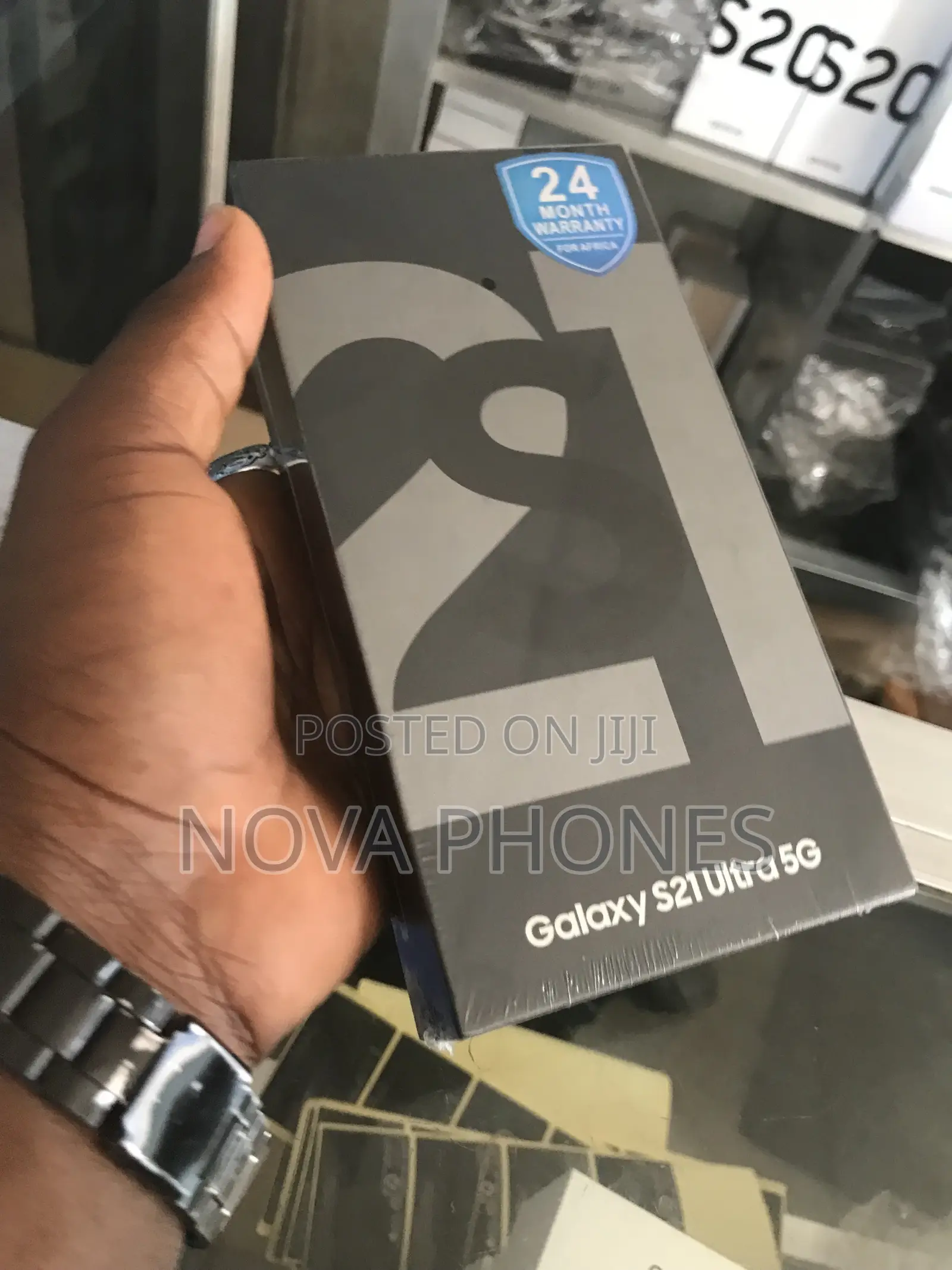 New Samsung Galaxy S21 Ultra 5G 256 GB Silver