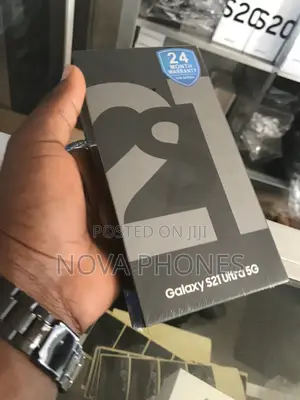 New Samsung Galaxy S21 Ultra 5G 256 GB Silver