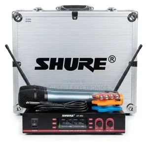 Shure UT-282 Professional Dual Wireless Microphone System With a Case