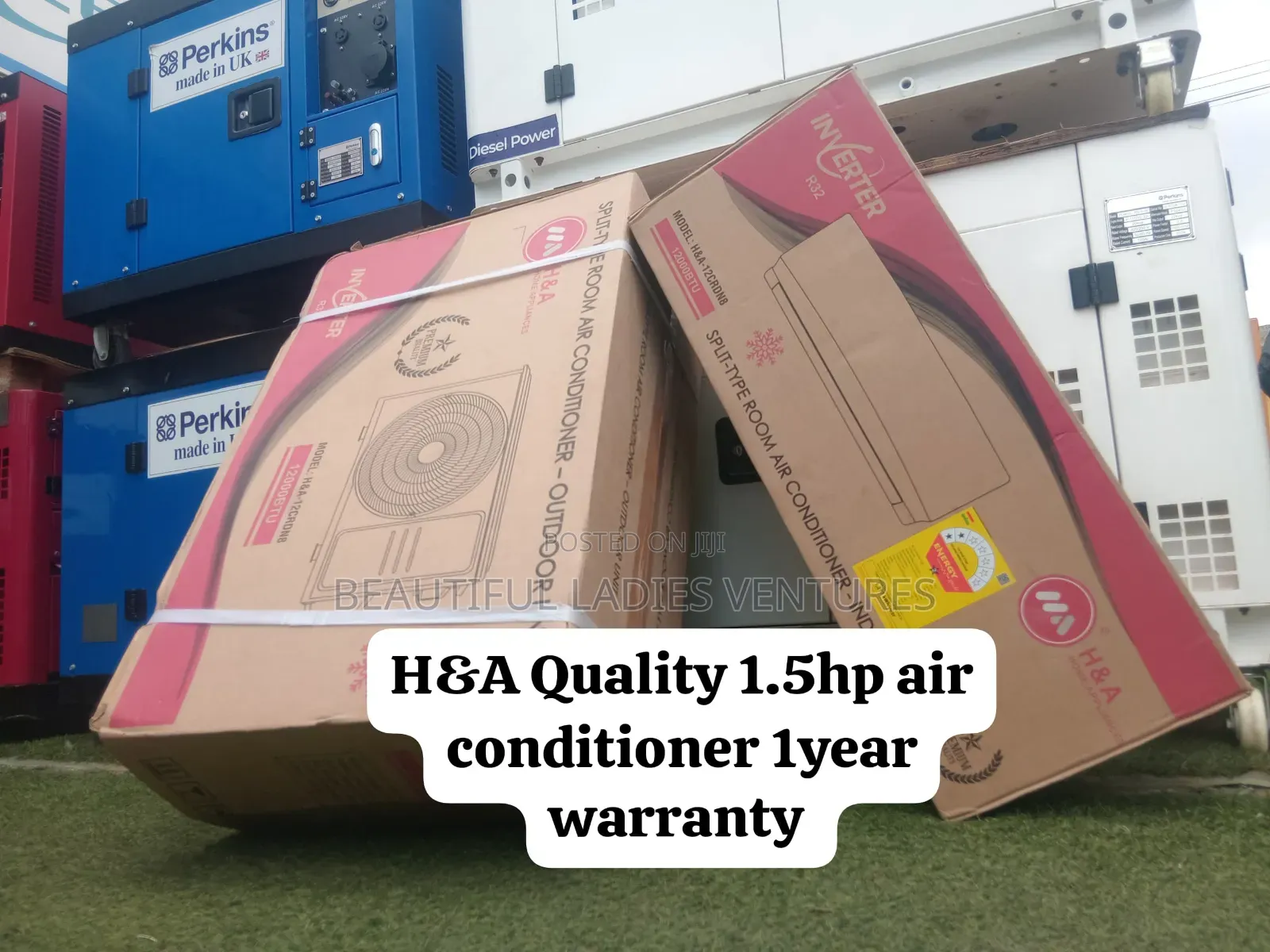 H&A 1.5HP Air Conditioner – Strong Cooling Power, Low Noise & Stylish