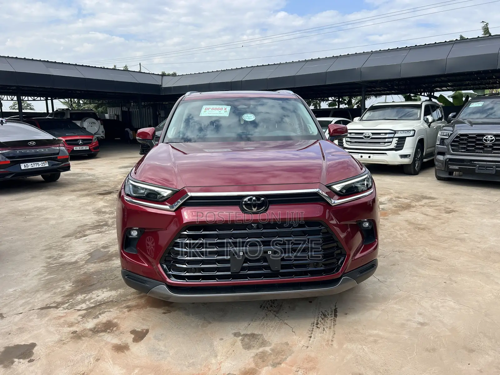 Toyota Grand Highlander 2024 Red