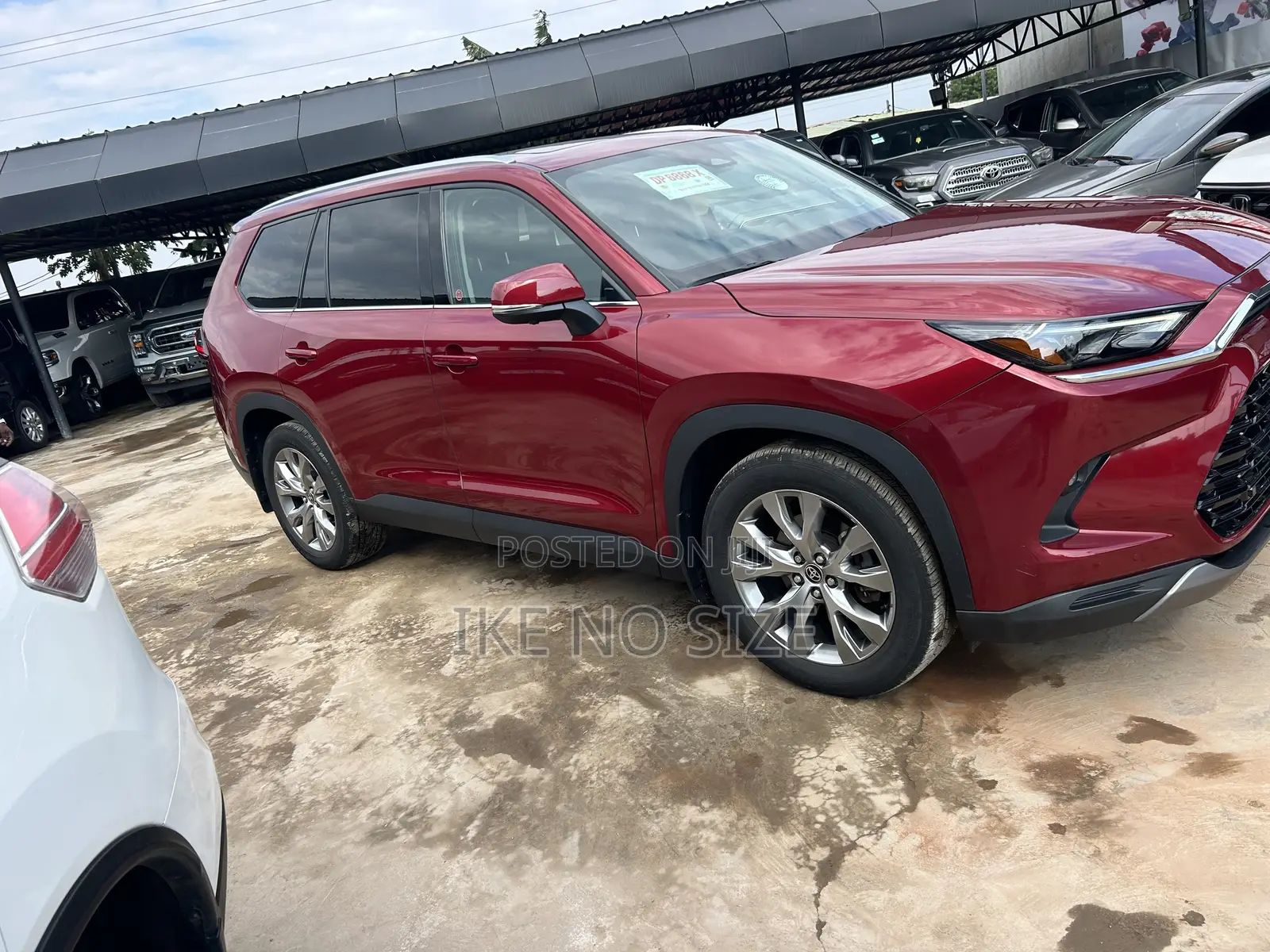 Toyota Grand Highlander 2024 Red