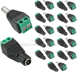 10pack 12V Male & Female DC Power Connector Adaptors