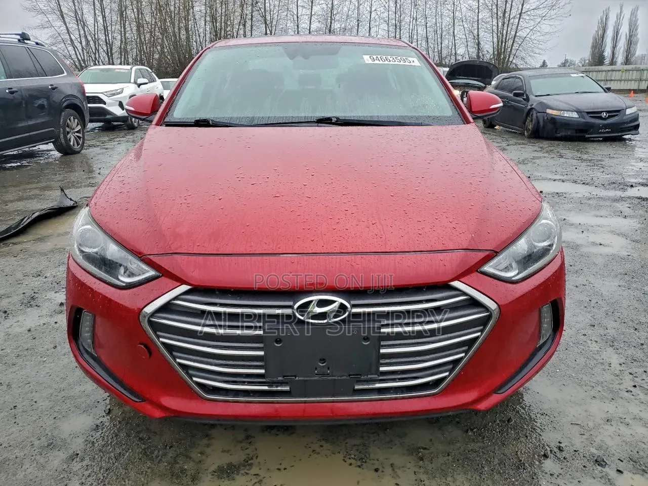 Hyundai Elantra 2017 Red