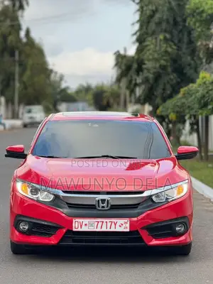 Honda Civic EX 4dr Sedan (2.0L 4cyl) 2017 Red