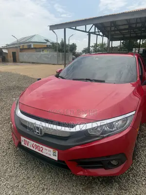 Honda Civic EX 4dr Sedan (2.0L 4cyl) 2017 Red